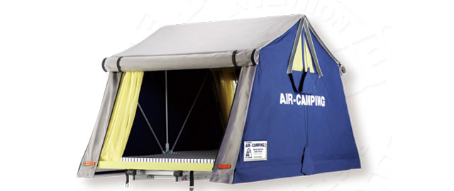 ルーフテントAIRCAMPING（エアキャンピング）サイド