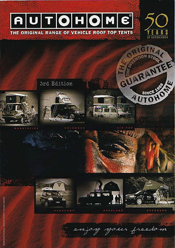 AUTOHOME社製ルーフテント製品カタログ