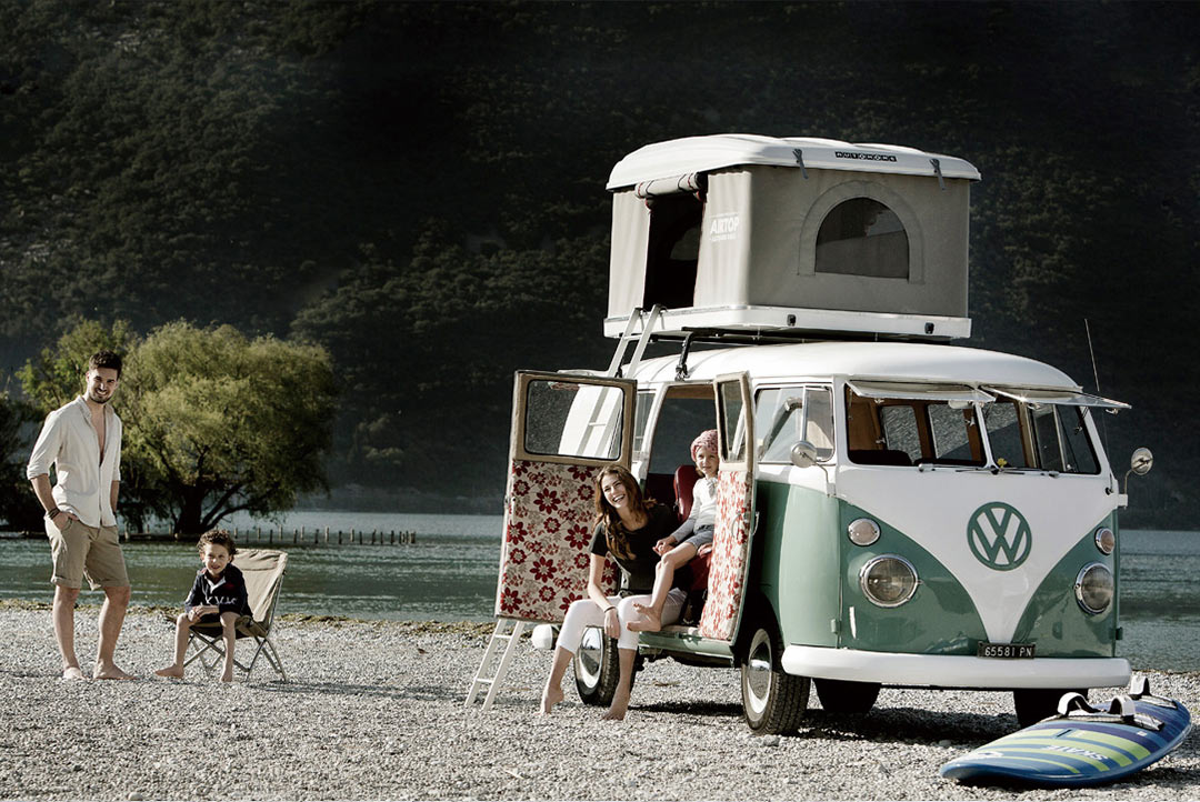 AUTOHOME製ルーフテントMAGGIOLINA