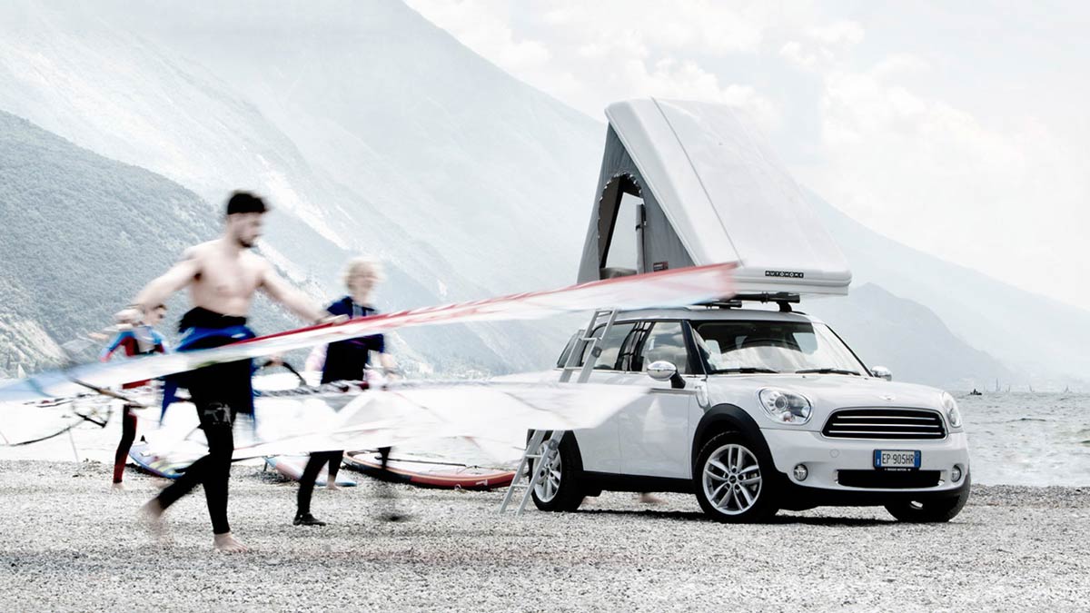 AUTOHOME社製ルーフテント取り付け活用写真例3