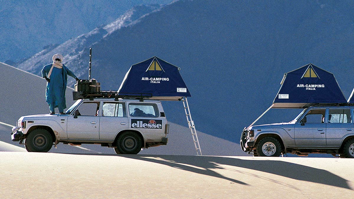 AUTOHOME社製ルーフテント取り付け活用写真例5