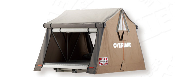 ルーフテントOVERLAND（オーバーランド）サイド